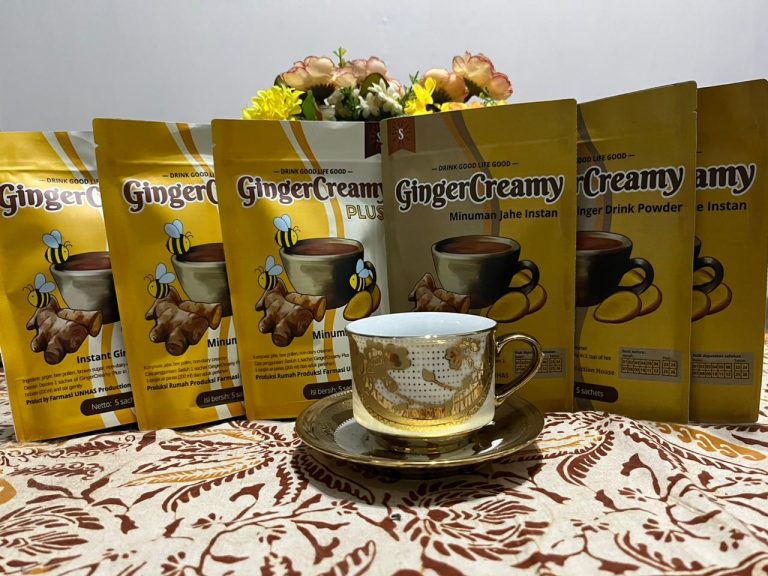 Lakukan Program Kerjasama dengan IWAPI Sul-Sel, Fakultas Farmasi Unhas Mempromosikan Produk Inovasi Ginger Creamy Plus