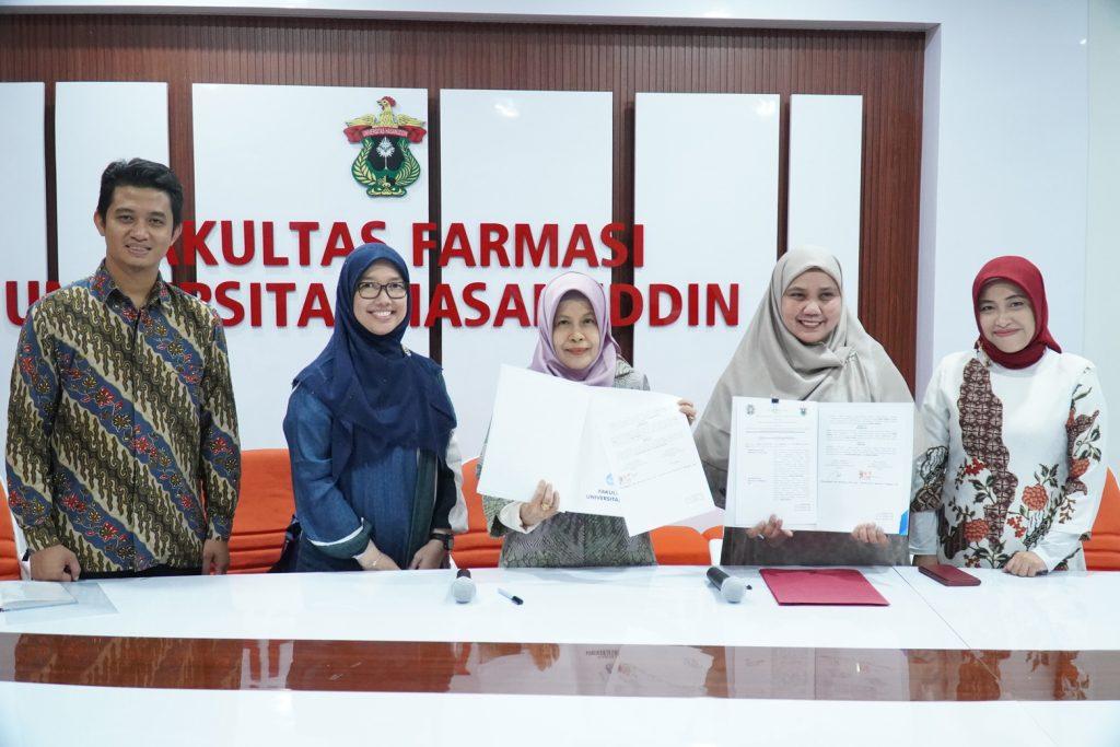 Fakultas Farmasi UNHAS tandatangani MoU Bersama Fakultas Farmasi Universitas Sumatera Utara (USU)