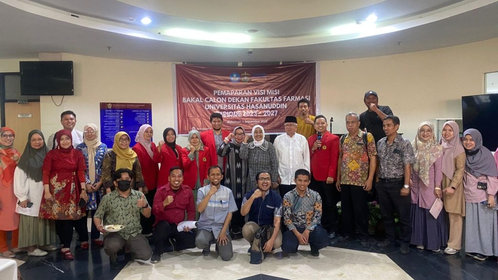 Pemaparan Visi-Misi Bakal Calon Dekan Fakultas Farmasi Universitas Hasanuddin Periode 2023-2027