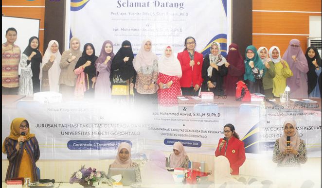 Fakultas Farmasi Unhas Lakukan Sosialisasi Program Studi Ilmu Farmasi Jenjang Magister dan Doktor di Gorontalo