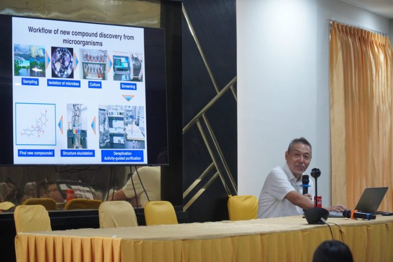 Kuliah Tamu oleh Universitas Kitasato Mengangkat Tema “Drug Discovery from Microorganism”
