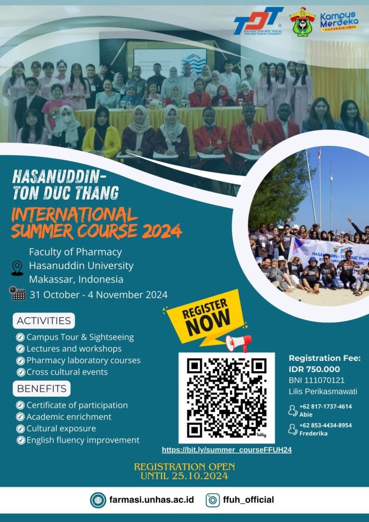 HASANUDDIN-TON DUC THANG INTERNATIONAL SUMMER COURSE 2024