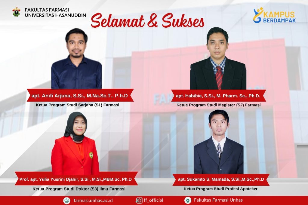 Wajah Baru Kepemimpinan Akademik di Fakultas Farmasi
