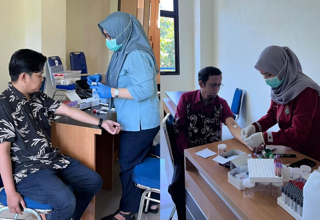 Dukung Program Unhas Sehat, Dosen dan Staf FFUH Ramaikan Medical Check Up Rutin