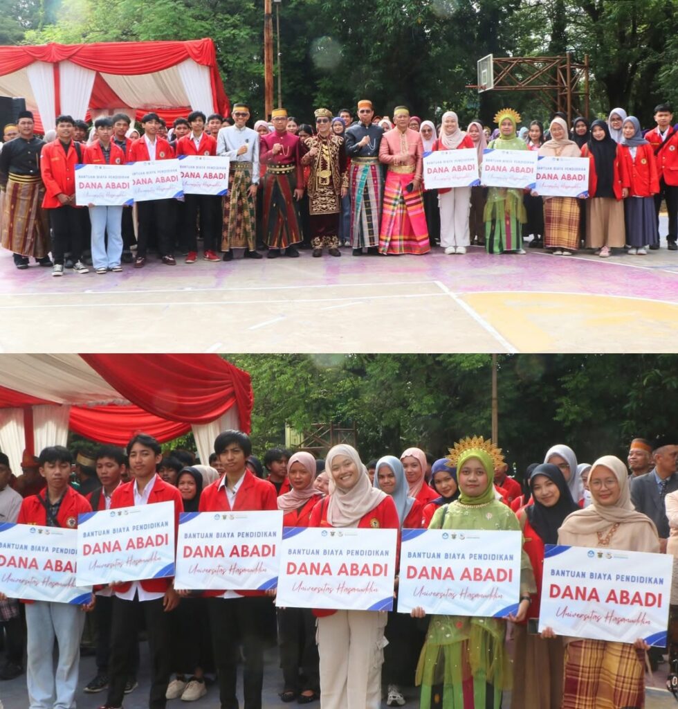 Lima Mahasiswa Farmasi Unhas Terima Bantuan Dana Abadi di Hari Pendidikan Nasional