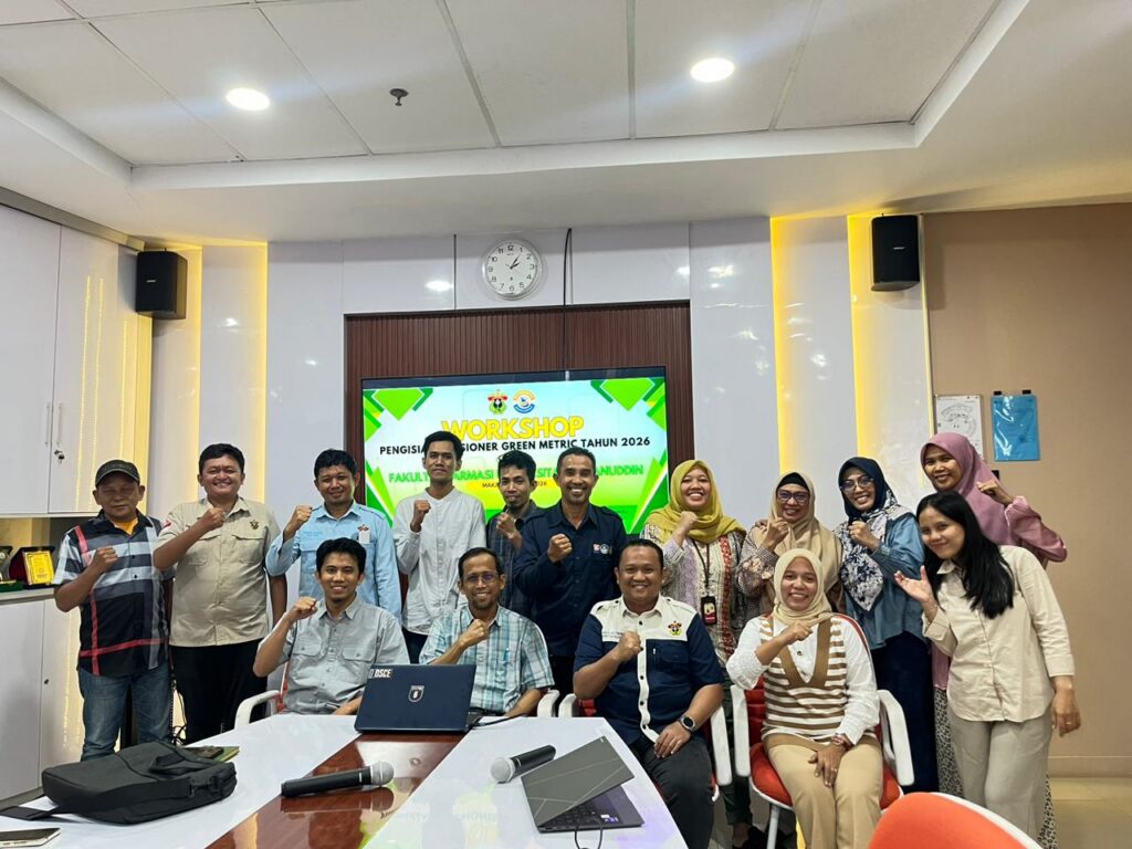 Dorong Implementasi Kampus Berkelanjutan, Fakultas Farmasi Unhas Selenggarakan Workshop Green Metric 2026